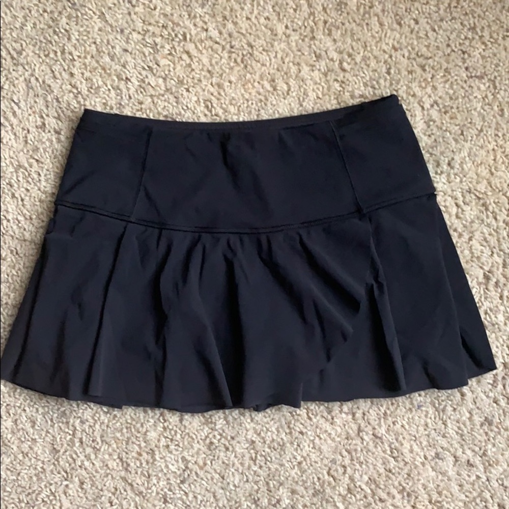 Lululemon Hit Your Stride Black Skort